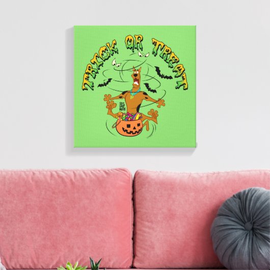 Scooby-Doo | Trick of Treat Canvas Afdruk (Insitu (Woonkamer))