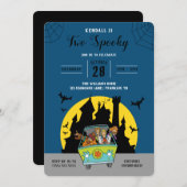 Scooby-Doo | Twee Spooky Halloween Verjaardag Kaart (Voorkant / Achterkant)