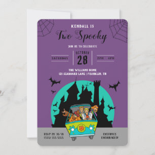 Scooby-Doo   Twee Spooky Halloween Verjaardag Kaart