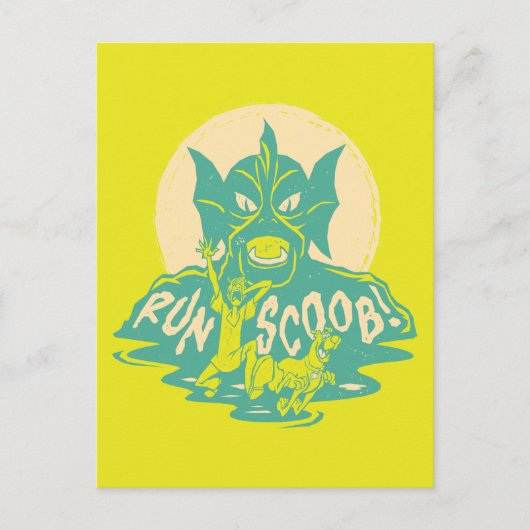 Scooby-Doo | Uitvoeren scoob! Briefkaart (Voorkant)