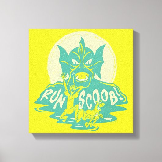 Scooby-Doo | Uitvoeren scoob! Canvas Afdruk (Voorkant)