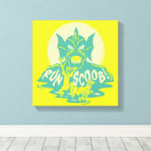 Scooby-Doo | Uitvoeren scoob! Canvas Afdruk (Insitu (Houten vloer))