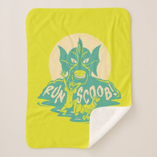 Scooby-Doo | Uitvoeren scoob! Sherpa Deken (Voorkant)