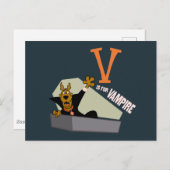 Scooby-Doo | V is voor Vampire Briefkaart (Voorkant / Achterkant)