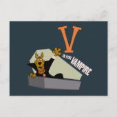 Scooby-Doo | V is voor Vampire Briefkaart (Voorkant)