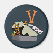 Scooby-Doo | V is voor Vampire Magneet (Voorkant)