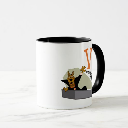 Scooby-Doo | V is voor Vampire Mok (Voorkant rechts)