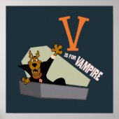 Scooby-Doo | V is voor Vampire Poster (Voorkant)