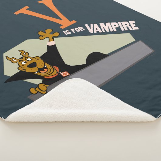 Scooby-Doo | V is voor Vampire Sherpa Deken (3/4)
