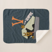 Scooby-Doo | V is voor Vampire Sherpa Deken (Voorkant (horizontaal))