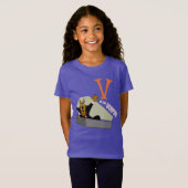 Scooby-Doo | V is voor Vampire T-shirt (Voorkant volledig)