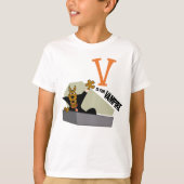 Scooby-Doo | V is voor Vampire T-shirt (Voorkant)