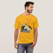 Scooby-Doo | V is voor Vampire T-shirt (Voorkant volledig)