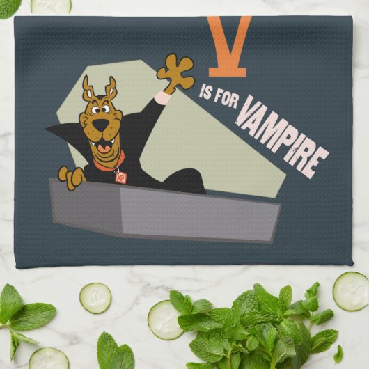Scooby-Doo | V is voor Vampire Theedoek (Gevouwen)