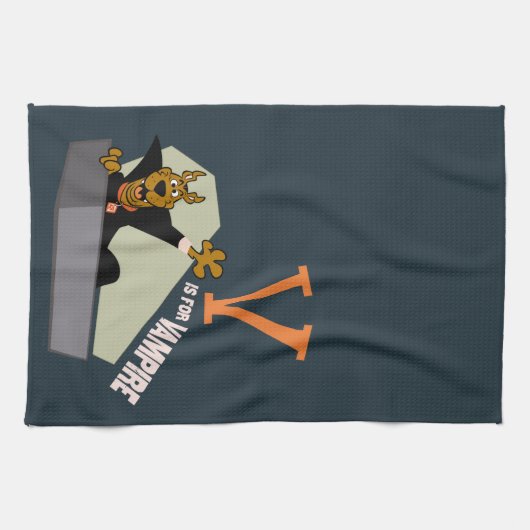 Scooby-Doo | V is voor Vampire Theedoek (Horizontaal)