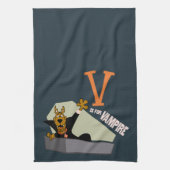 Scooby-Doo | V is voor Vampire Theedoek (Verticaal)