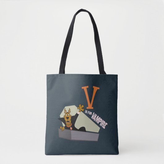 Scooby-Doo | V is voor Vampire Tote Bag (Voorkant)