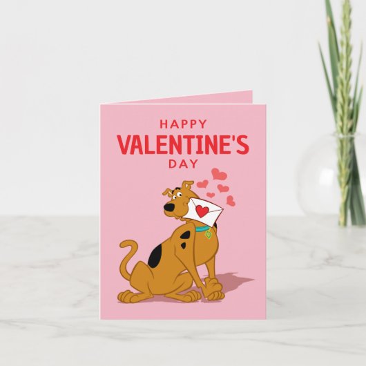 Scooby-Doo - Valentijnkaart Notitiekaartje (Voorkant)