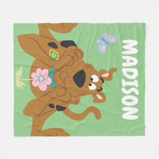 Scooby-doo-ventilator Fleece Deken (Voorkant (Horizontaal))