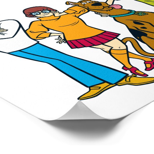 Scooby-Doo Verjaardagskaarten & Cadeaubordje Poster (Hoek)