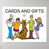Scooby-Doo Verjaardagskaarten & Cadeaubordje Poster (Voorkant)