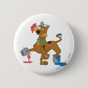 Scooby-Doo-verven Ronde Button 5,7 Cm