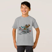 Scooby-Doo-vliegveld T-shirt (Voorkant volledig)