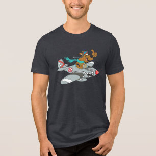 Scooby-Doo-vliegveld Tri-Blend Shirt