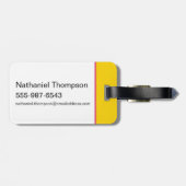 Scooby-Doo waar ben je Punk gitaarriff Bagagelabel (Achterkant horizontaal)