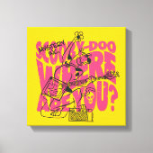 Scooby-Doo waar ben je Punk gitaarriff Canvas Afdruk (Voorkant)