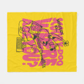 Scooby-Doo waar ben je Punk gitaarriff Fleece Deken (Voorkant (Horizontaal))