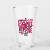 Scooby-Doo waar ben je Punk gitaarriff Glas (Voorkant)