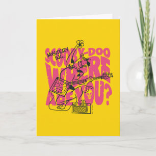 Scooby-Doo waar ben je Punk gitaarriff Kaart