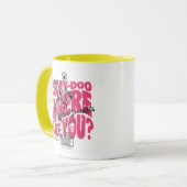 Scooby-Doo waar ben je Punk gitaarriff Mok (Voorkant links)