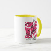 Scooby-Doo waar ben je Punk gitaarriff Mok (Voorkant rechts)