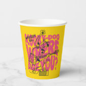 Scooby-Doo waar ben je Punk gitaarriff Papieren Bekers (Voorkant)