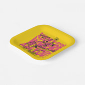 Scooby-Doo waar ben je Punk gitaarriff Papieren Bordje (Gebogen)