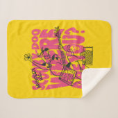 Scooby-Doo waar ben je Punk gitaarriff Sherpa Deken (Voorkant (horizontaal))