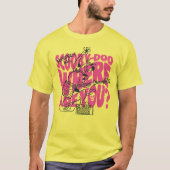 Scooby-Doo waar ben je Punk gitaarriff T-shirt (Voorkant)