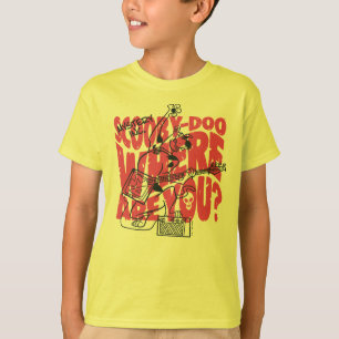Scooby-Doo waar ben je Punk gitaarriff T-shirt