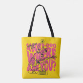Scooby-Doo waar ben je Punk gitaarriff Tote Bag (Achterkant)