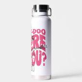 Scooby-Doo waar ben je Punk gitaarriff Waterfles (Achterkant)