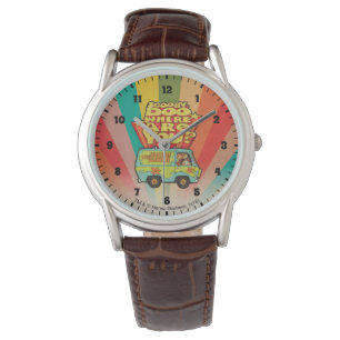 Scooby-Doo "Waar ben je?" Retro Cartoon Van Horloge