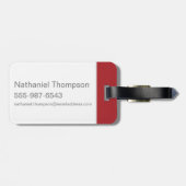 Scooby-Doo waar je stammenafbeelding bent Bagagelabel (Achterkant horizontaal)