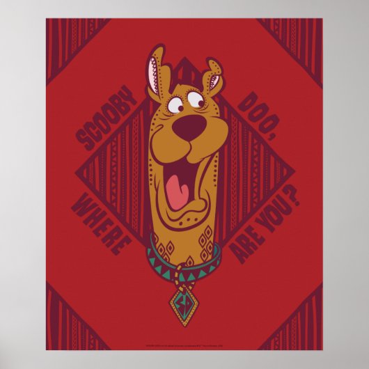 Scooby-Doo waar je stammenafbeelding bent Poster (Voorkant)