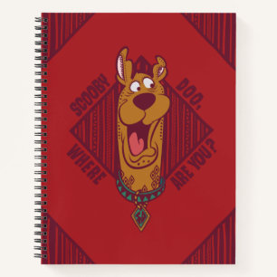 Scooby-Doo waar u Stammen Grafisch bent Notitieboek