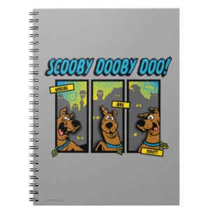 Scooby-Doo waar zijn jullie komische panelen? Notitieboek