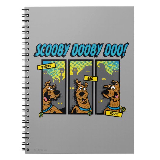 Scooby-Doo waar zijn jullie komische panelen? Notitieboek (Voorkant)