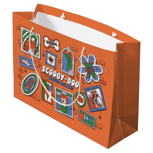 Scooby-Doo Wall of Halloween Picture Frames Groot Cadeauzakje (Achterkant Gekanteld)
