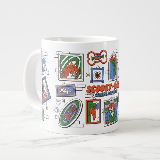 Scooby-Doo Wall of Halloween Picture Frames Grote Koffiekop (Links)